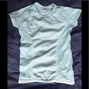 Light Blue Athleta Girl Tee